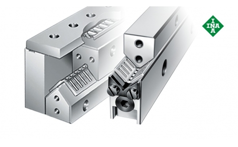 帶楔形塊和折角保持架的ML和V導(dǎo)軌